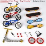 Mini scooter a deux roues, 1 ensemble, jouets educatifs pour enfants, scooter a doigts, vélo, planche ... Mini scooter a deux roues, 1 ensemble, jouets educatifs pour enfants, scooter a doigts, vélo, planche ...