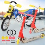 Mini scooter a deux roues en alliage mtallique, 1 ensemble, jouets educatifs pour enfants