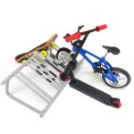 Mini scooter a deux roues, jouets educatifs pour enfants, scooter a doigts, vlo, ensemble de skateboard, ...