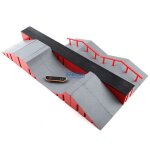 Mini skateboard park finger scene, figure, skate platform, stunt, rampe, escaliers, hall incentré home ... Mini skateboard park finger scene, figure, skate platform, stunt, rampe, escaliers, hall incentré home ...