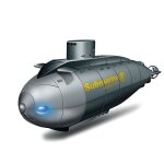 Mini sous - marin t�l�command� 2. 4g pour enfants jouant dans l'eau avec lumi�res led noir yonis