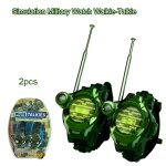 Mini talkie - walkie 7 en 1 pour enfants, 2 pi�ces, montre, radio bidirectionnelle, camouflage, interphone ...