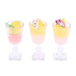 Mini tasse de boisson et de cr�me glac�e 1 pi�ce, mod�le de jeu de simulation, nourriture, accessoires ...