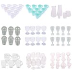 Mini tasse a caf� miniature pour maison de poup�e, bouilloire, tasse en verre, tasse a bi�re, cuisine, ...