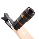 Mini tlobjectif de tlphone, zoom optique 8x / 12x, adapt a la plupart des types de tlphones portables, ...