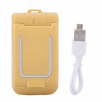 Mini telephone portable multifonction a clapet de haute qualite, adapte aux enfants
