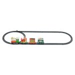 Mini train electrique avec son et lumire, kit de train, modle de jouets educatifs pour enfants, cadeau ...