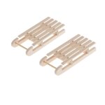 Mini tra�neau en bois pour maison de poup�e, accessoire de jardin, 1 / 12