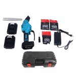 Mini trononneuse sans fil de 6 pouces, alimente par batterie au lithium rechargeable, lectrique pour ...