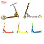Mini trottinette deux roues, jouets educatifs pour enfants, scooter, vlo planche a roulettes de doigt, ...