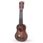 Mini ukulele pour enfant, jouet de simulation de guitare, instrument de musique, développement musical, ... Mini ukulele pour enfant, jouet de simulation de guitare, instrument de musique, développement musical, ...