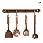 Mini ustensiles de cuisine miniatures pour maison de poupée, en alliage, spatule de scène, accessoires ... Mini ustensiles de cuisine miniatures pour maison de poupée, en alliage, spatule de scène, accessoires ...