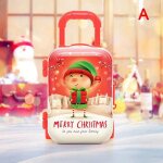 Mini valise en m�tal pour poup�es, jouets miniatures, coffre de maison de poup�e, jolie petite pochette ...