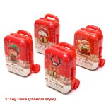 Mini valise en mtal pour poupes et jouets miniatures, , coffre de maison de poupes, jolie petite pochette ...