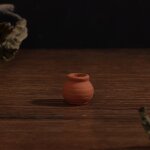 Mini vase dcoratif pour maison de poupe 1:12, pot de fleurs en terre cuite, bricolage