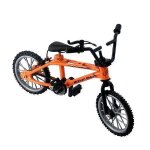 Mini vélo de bmx fonctionnel en alliage orange (1 pièce, orange). vélo à doigts. Mini vélo de bmx fonctionnel en alliage orange (1 pièce, orange). vélo à doigts.