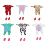 Mini v�tements et chaussures de poup�e pour fille, 6 ensembles, accessoires de bricolage, 16cm