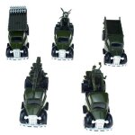 Mini mod�le de voiture en alliage moul� sous pression, jouet d'ing�nierie, v�hicules, camion a benne, ...