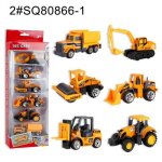 Mini voiture de course de lutte contre l'incendie en m�tal moul� sous pression, 6 pi�ces, mod�le de voiture ...