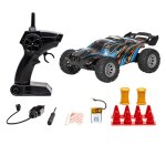 Mini voiture de course rc 1:32, haute vitesse 20 km / h, double vitesse, camion buggy, jouets tout - ...