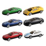 Mini voiture jouet moul� sous pression, 6 / 8 / 12 pi�ces, petits v�hicules de course, mod�le, ensemble ...