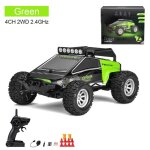 Mini voiture radiocommande 1:32 4ch 2wd 2. 4ghz rc, jouet, modle haut de gamme, escalade tout - terrain, ...
