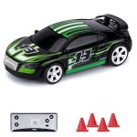 Mini voiture radiocommand�e rc a piles pour enfant, engin de course en pvc avec etui canette, style buggy ...
