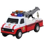Mini voiture de secours, police de sauvetage, crane, voiture de pompiers, mod�le sonore, jouet amusant ...