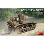 Miniart - maquette char m3 stuart light tank, initial prod. miniart35425 1:35 maquette char promo - ref ...