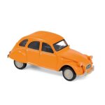 Miniatures mont�es - citroen 2cv orange 1979 1 / 43 norev