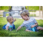 Miniland - bouteille thermique en acier inoxydable avec paille. thermokid aqua paille