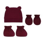 Mitaines chaussettes bonnet de nuit bonnet chaud casquette pour nourrissons nouveau - n� toddler gar�on ...