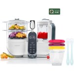 Mixeur cuiseur bébé babymoov nutribaby + white / 3 babybols Mixeur cuiseur bébé babymoov nutribaby + white / 3 babybols