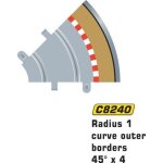 Mkd - circuit voitures - bordures et barrires