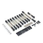 Mn mod�le 1 / 12 d90 d91 d96 mn99s, accessoires de mise a niveau en m�tal de voiture rc, 8 tiges de cravate ...