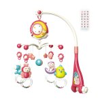 Mobile de berceau a distance pour b�b�, musique, jouets educatifs, cloche de lit rotative, veilleuse ...