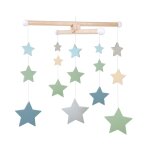 Mobile en bois etoiles - jabadabado
