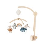 Mobile musical en bois - noukie's