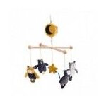 Mobile musical croisillon les moustaches - moulin roty