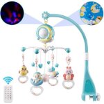 Mobile musical pour lit bb tlcommand projection de lumires musiques et sons ds la naissance mobile ...
