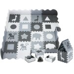 Moby - system tapis de puzzle en mousse eva pour b�b� 150 x 150 x 1 cm - grand tapis de jeu avec rebord ...