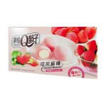 Mochis beurre de cacao - fraise - taiwan dessert 80g (8 pices)