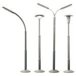 Mod�lisme accessoires de d�cor ho - eclairage : kit de lampadaires - faller