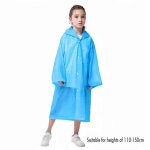 Mode eva impermable pour enfants filles garons manteau de pluie impermable pliant manteaux de pluie ...