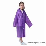Mode eva impermable pour enfants filles garons manteau de pluie impermable pliant manteaux de pluie ...