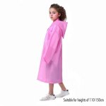 Mode eva impermable pour enfants filles garons manteau de pluie impermable pliant manteaux de pluie ...