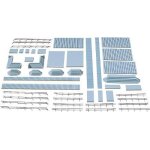 Mod�lisme accessoires de d�cor ho - kit d'escaliers - faller