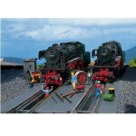Mod�lisme ferroviaire ho - 2 fosses de visite - faller