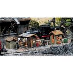 Modlisme ferroviaire ho - 3 baraquements de cantonnier - faller