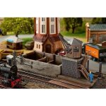 Modlisme ferroviaire ho : petit set bw avec servocommande - faller